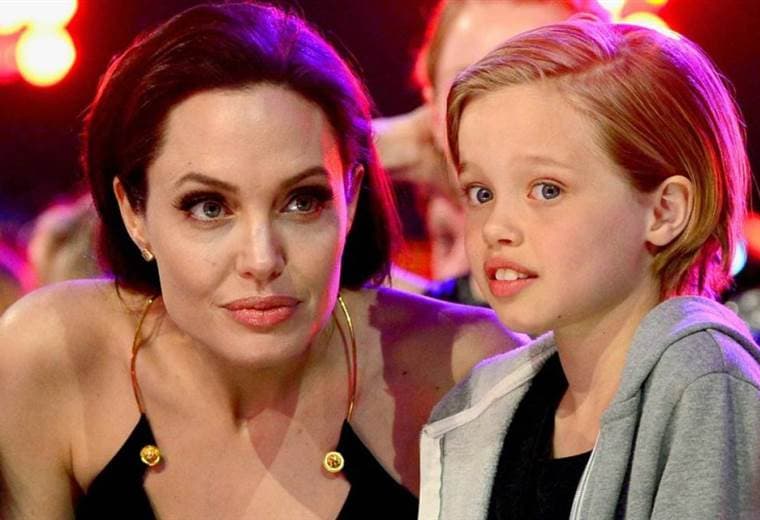 Angelina Jolie y su hija Shiloh. 