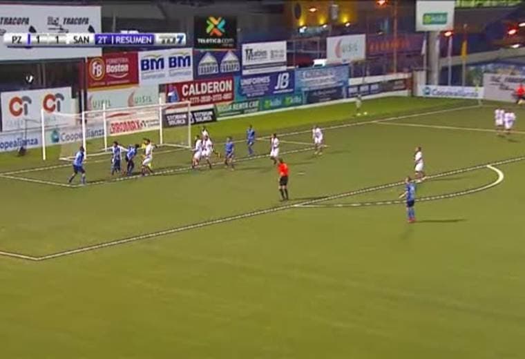 Fútbol Nacional: Pérez Zeledón 1 - 1 Santos