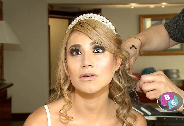 Melissa Mora nerviosa antes de casarse