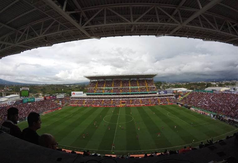 Estadio Ricadro Saprissa. Foto cortesía de Fernando Araya para Teletica.com