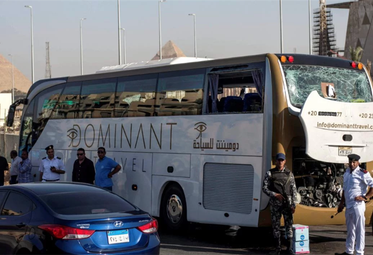 Atentado en Egipto a autobús de turistas | Twitter