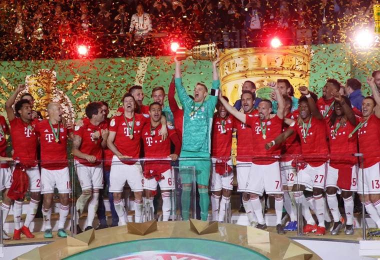 Bayern Munich se coronó campeón de la Copa de Alemania | Twitter