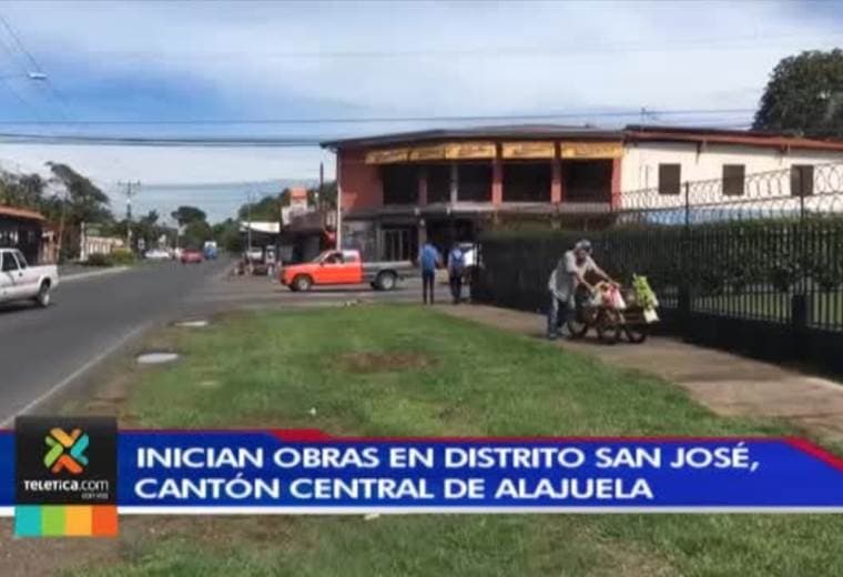 Este lunes inician obras para mitigar inundaciones del distrito San José en el centro de Alajuela