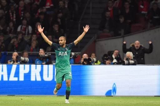 Lucas Moura delantero del Tottenham | AFP