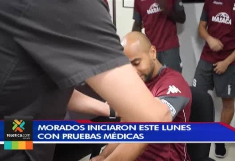 Saprissa inició este lunes su pretemporada con pruebas médicas
