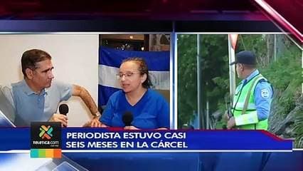 Ignacio Santos entrevistó en Nicaragua a la periodista Lucía Pineda