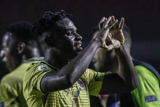 Duvan Zapata, jugador de Colombia | AFP