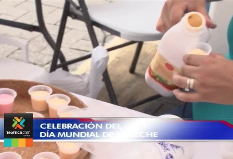 Productores de leche de Costa Rica celebraron este sábado el día mundial de este producto