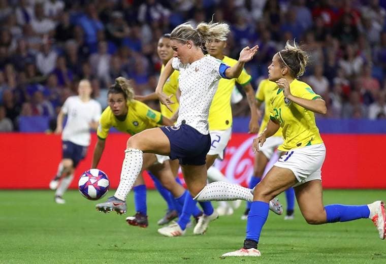 Francia derrotó a Brasil en el Mundial Femenino | AFP