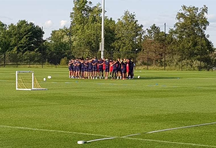 Entrenamiento de La Sele | Eduardo Castillo