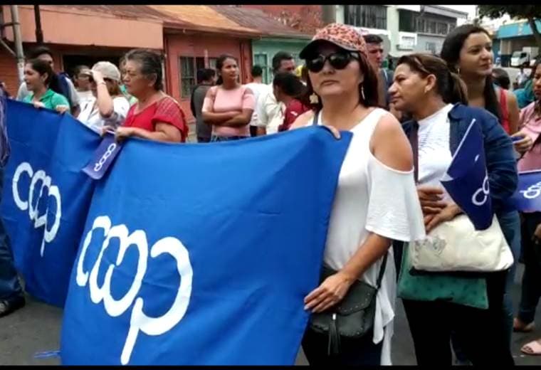 Manifestación de Cooperativistas este martes