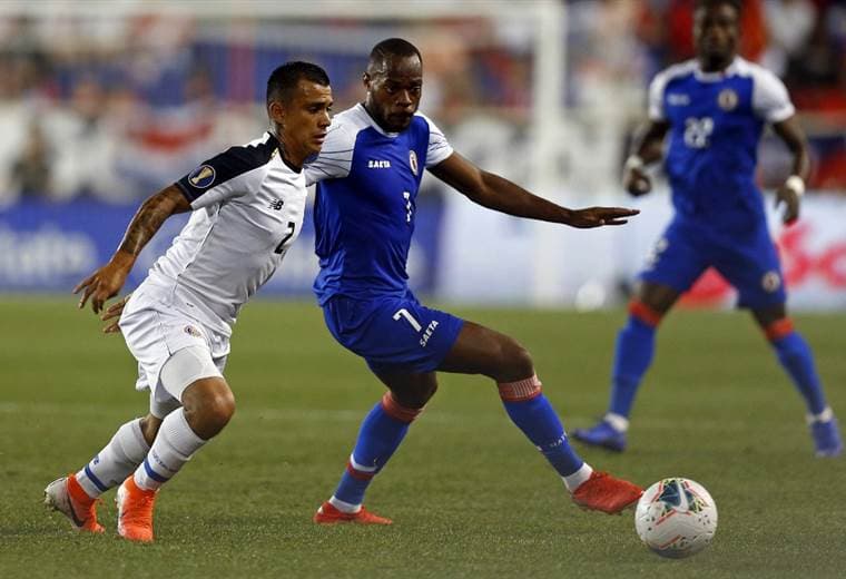 Costa Rica-Haití en la Copa Oro 2019 | AFP