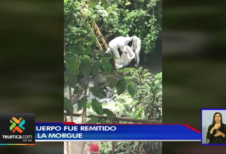 Un cuerpo en avanzado estado de descomposición fue encontrado en un río en naranjo de alajuela
