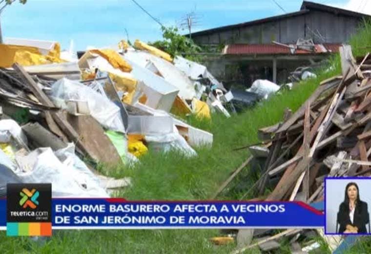 Basurero a cielo abierto afecta a los vecinos de San Jerónimo de Moravia