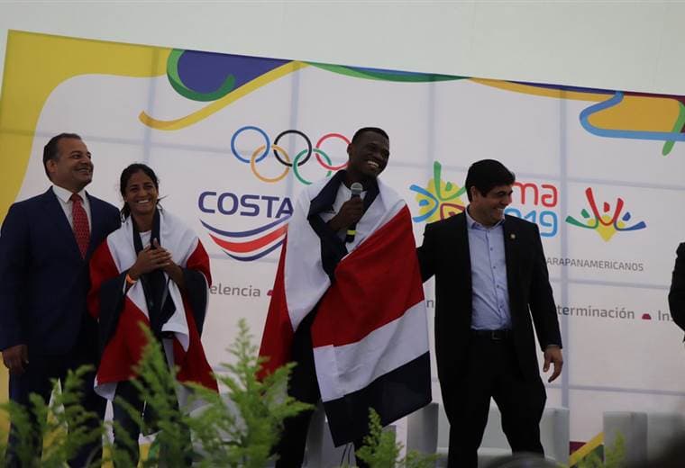 Shirley Cruz y Sherman Güity serán los abanderados de Costa Rica en Lima - CORTESÍA PRENSA CON