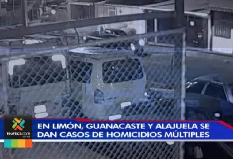 Provincias donde se registran más asesinatos triples, cuadruples y quíntuples