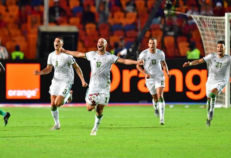 Argelia se coronó campeón de África  | AFP