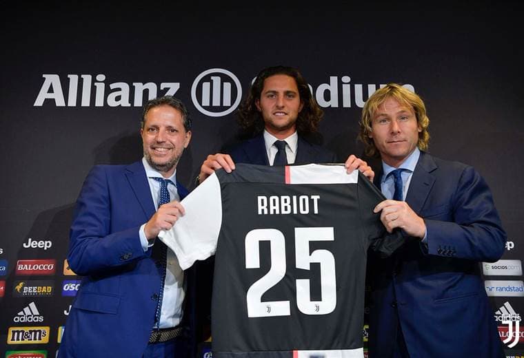 Adrien Rabiot, nuevo jugador de la Juventus | Prensa Juventus