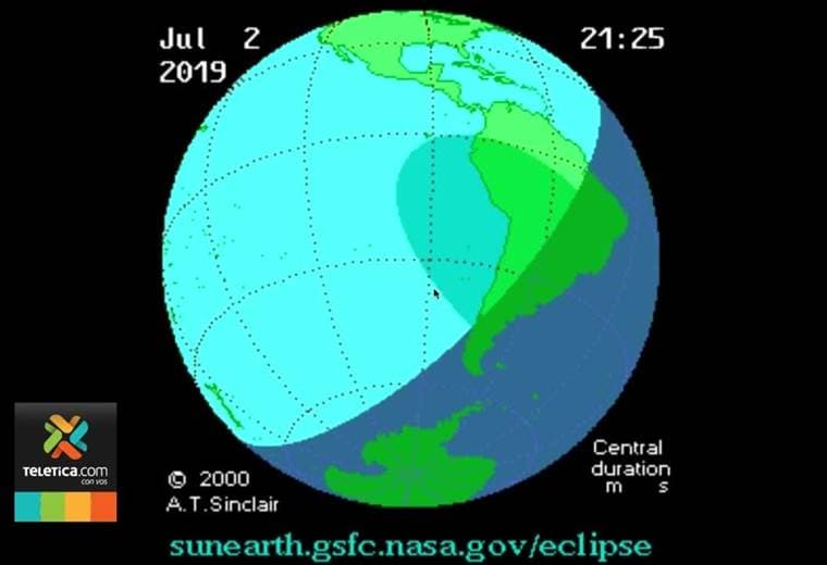 Costarricenses podrán apreciar eclipse parcial de sol si las condiciones climáticas lo permiten