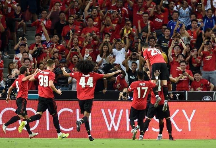 Manchester United derrotó al Inter de Milan en un amistoso | ManU en Twitter