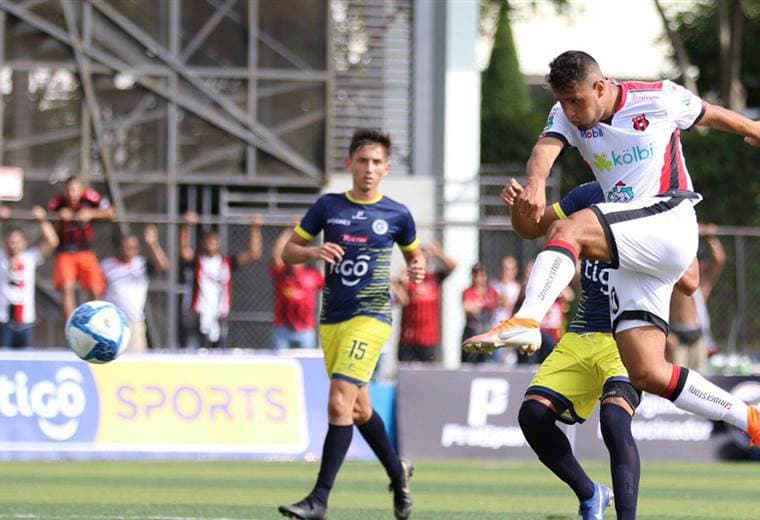 Alajuelense empató 1-1 ante Guadalupe - CORTESÍA PRENSA ALAJUELENSE