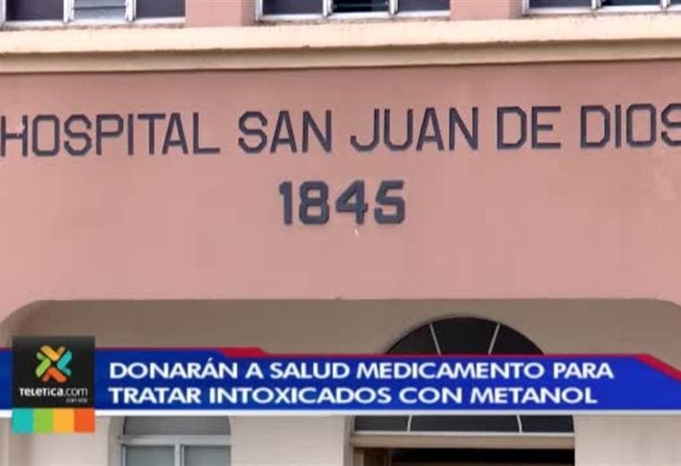Donarán a Salud medicamento para tratar intoxicaciones por metanol