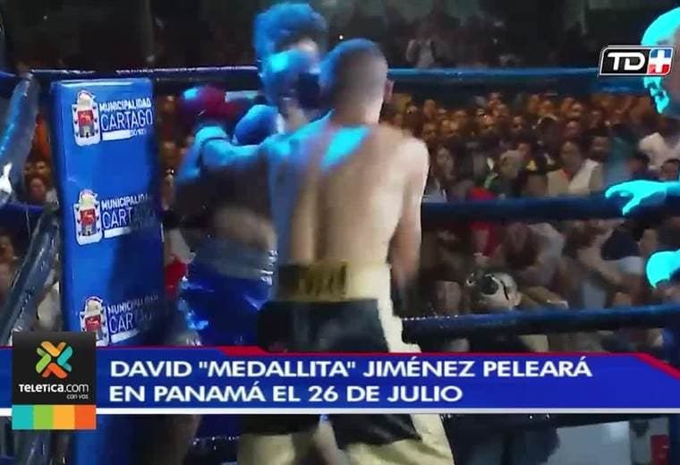 David ‘Medallita’ Jiménez peleará este 26 de julio en Panamá