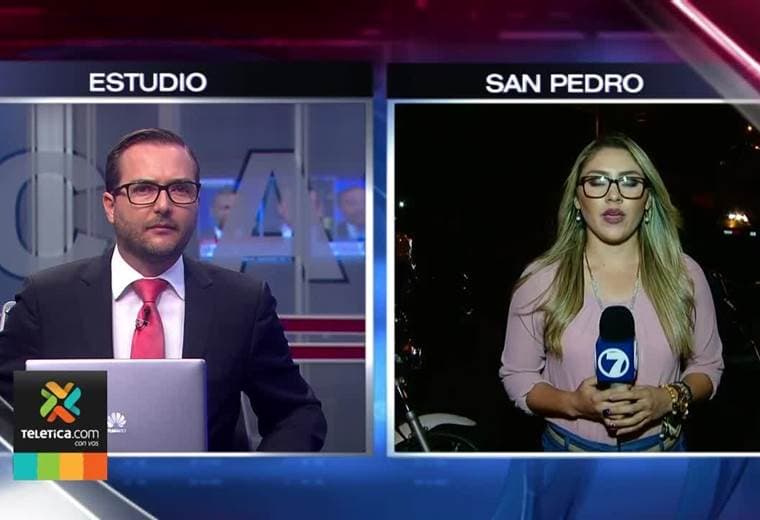 Bloqueo en circunvalación sentido San Pedro-Sabanilla