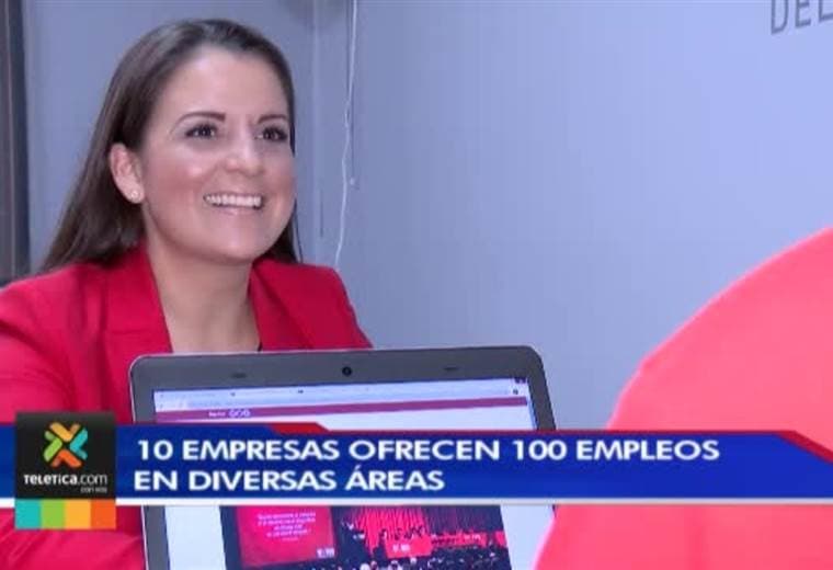 10 empresas ofrecen 100 puestos de trabajo en diversas áreas