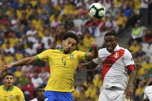Brasil y Perú jugaron en la primera ronda de la Copa America | AFP