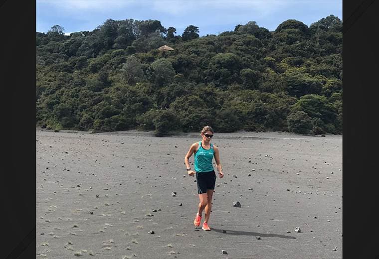 Noelia Vargas entrena en el Irazú de cara a los Panamericanos