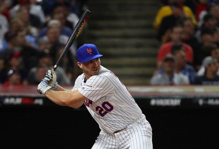 Pete Alonso, bateador de los Mets de Nueva York | AFP