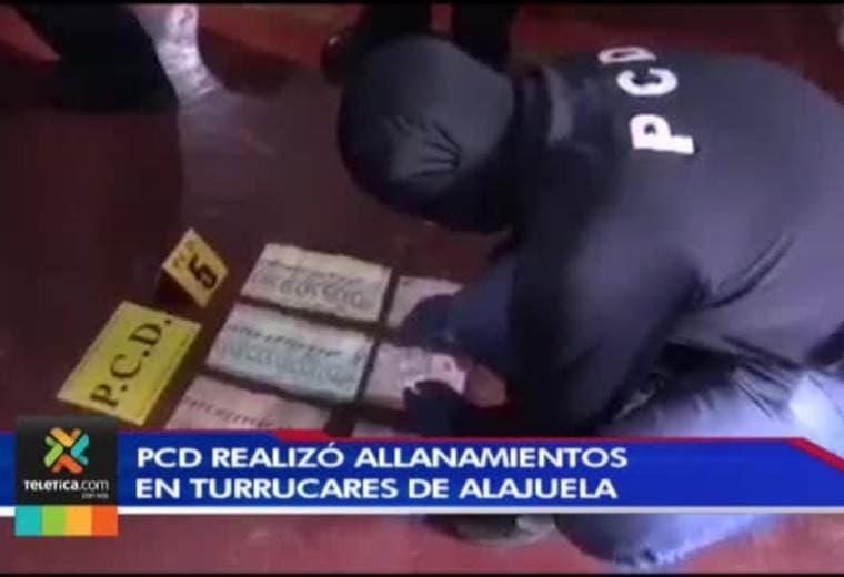 PCD capturó a cinco personas que conformaban narco estructura en Alajuela