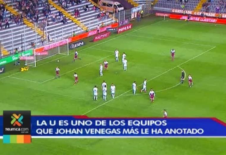 La U se convirtió en el rival predilecto para anotar para Johan Venegas