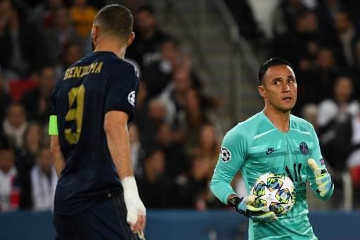 Keylor Navas enfrentó a sus excompañeros del Real Madrid | AFP
