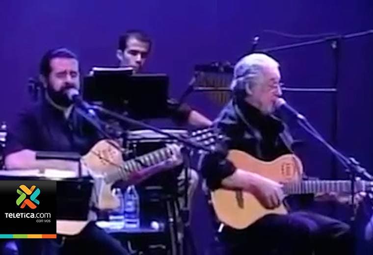 Luis Enrique Mejía Godoy y Adrián Goizueta juntos en concierto este viernes