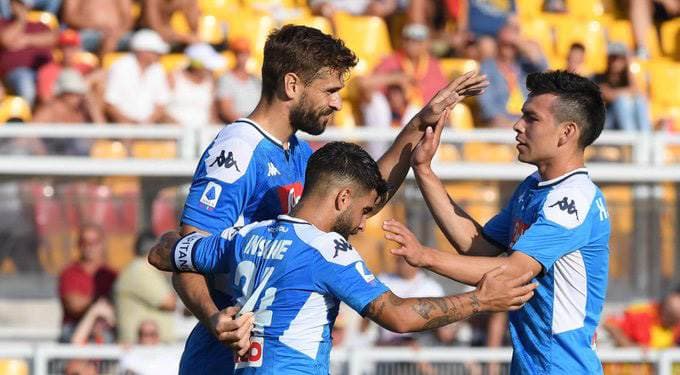 Fernando Llorente fue titular con el Nápoles | Nápoli en Twitter