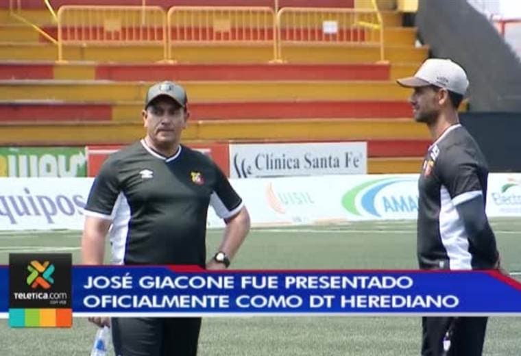 José Giacone desea demostrar en Herediano que no es un técnico defensivo