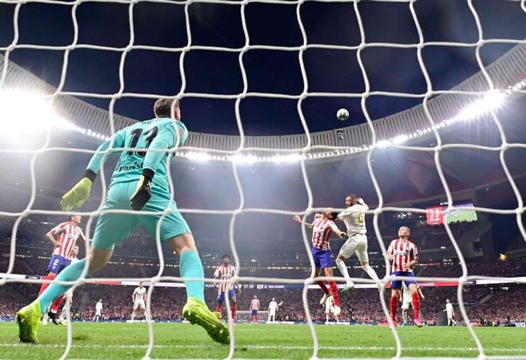 Atlético de Madrid y Real Madrid empataron en el Wanda Metropolitano | AFP