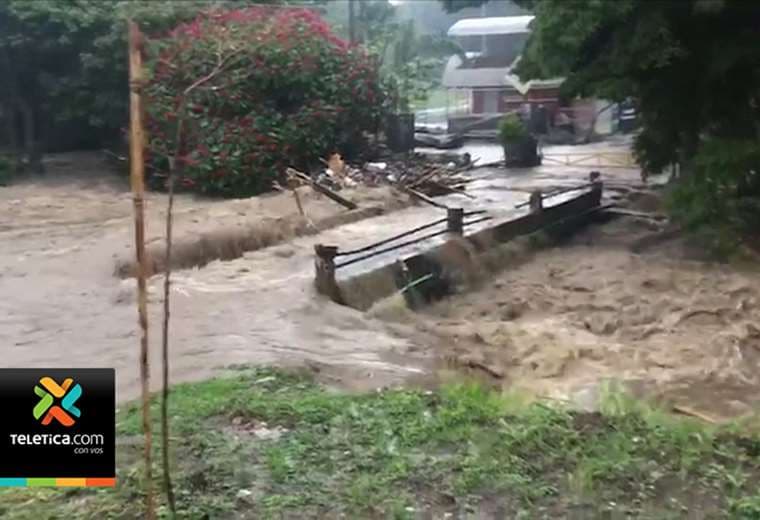CNE atiende más de 60 incidentes en el GAM a consecuencia de las lluvias