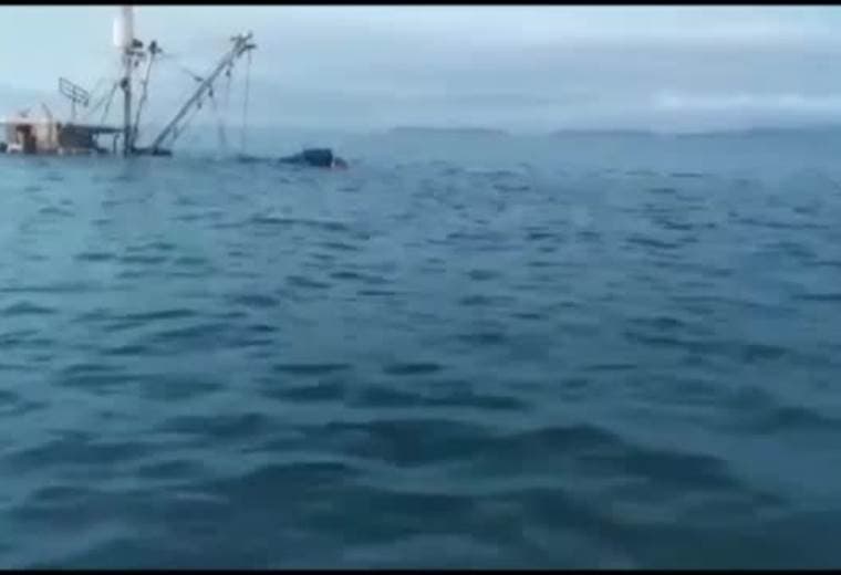 VIDEO: Otro barco se hunde frente a las costas de Puntarenas