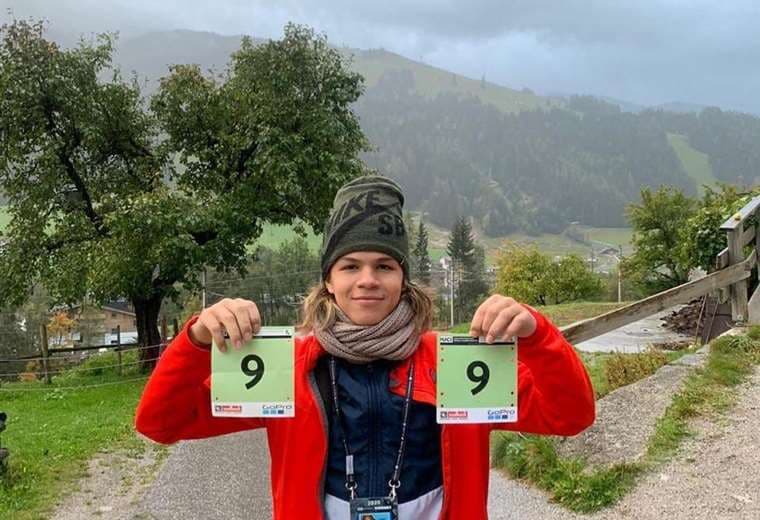 Ciclista tico, Pablo Aguilar Omodeo.