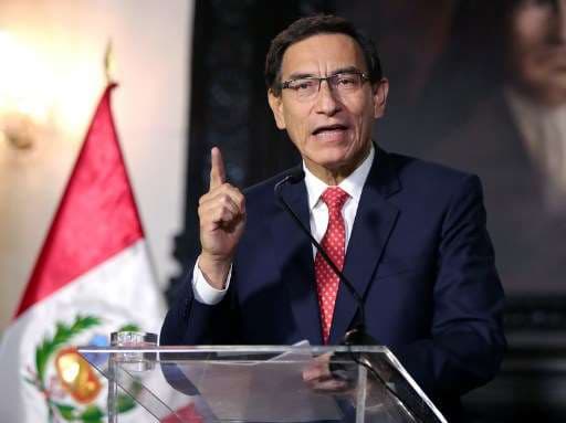 Martín Vizcarra, presidente de Perú