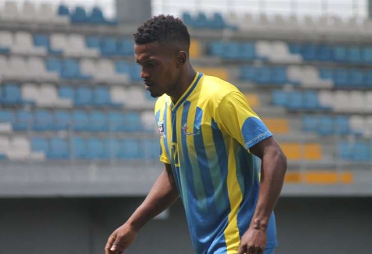 Futbolista panameño Frankling Moreno.