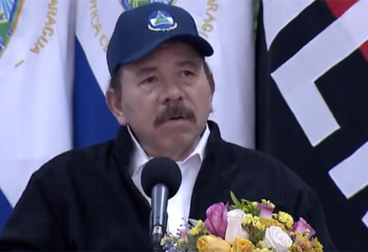 Daniel Ortega. Captura de pantalla