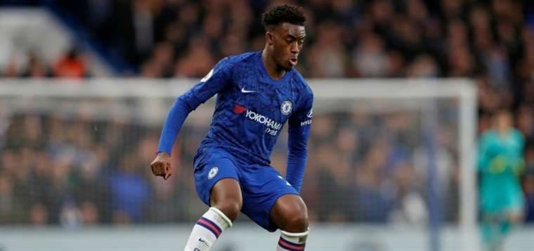 Callum Hudson-Odoi. AFP