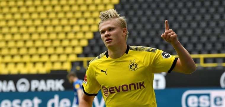 Erling Braut Haaland. AFP