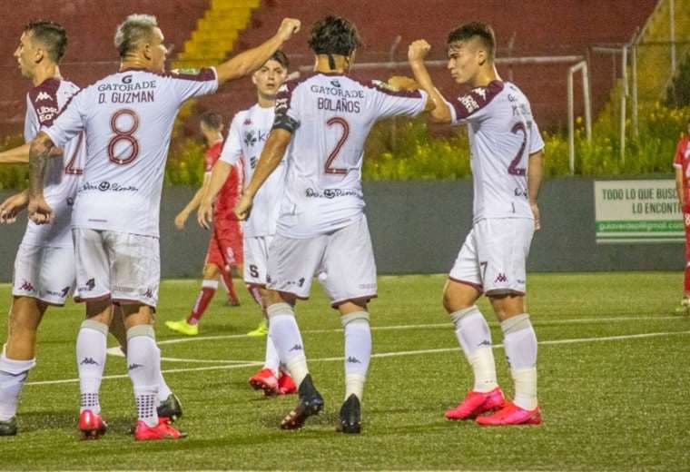 Celebración del Saprissa. Twitter Saprissa