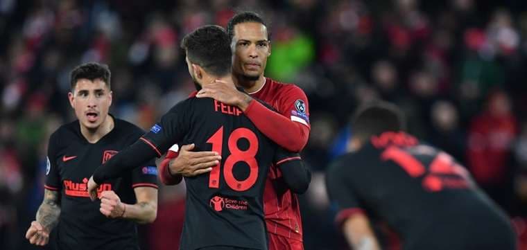 Liverpool-Atlético. AFP