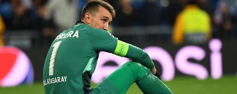 Fernando Muslera. AFP